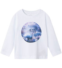 Name It Blouse - NmfVotea - Bright White/Swans