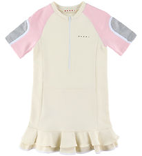 Marni Sweat Dress - Hang tag Yellow w. Pink