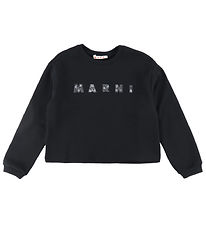Marni Sweatshirt - Black w. Rhinestone