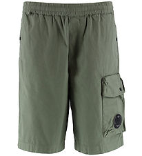 C.P. Company Shorts - Army Green