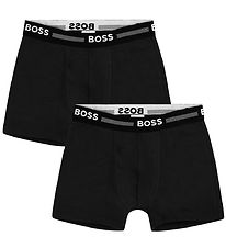 BOSS Boxer nærbuxur - 2 Pakki - Svart