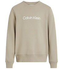 Calvin Klein Sweatshirt - Inst. Logo - Lorbeer Oak Grey