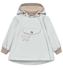 Mini A Ture Lightweight Jacket - MatWai Fleece - Blue Metal