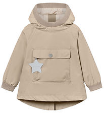 Mini A Ture Lightweight Jacket - MatBaby Vito Anorak - Sesame