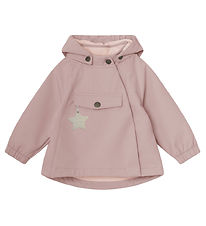 Mini A Ture Softshell Jacket w. Fleece - MatWai - Cloudy Rose