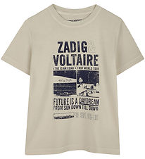 T-Shirt Zadig & Voltaire - Beige av. Imprimé