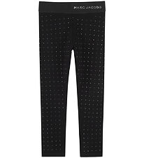 Little Marc Jacobs Leggings - Black w. Rhinestone