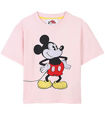 The Marc Jacobs T-shirt - Pink w. Mickey Mouse/Rhinestone