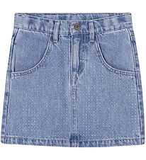 Little Marc Jacobs Skirt - Denim - Blue w. Rhinestone