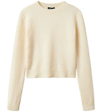LMTD Blouse - Knitted - NlfOdet - White Alyssum