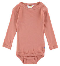 Joha Bodysuit L/æ - Wool - Salmon