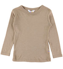 Joha Tröja - Ull/Silke - Beige