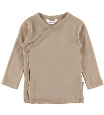 Joha Tröja m. Omlott - Ull/Silke - Beige