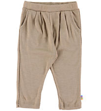 Joha Trousers - Wool/Silk - Beige