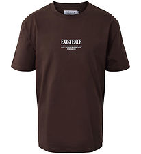 Hound T-shirt - Dark Brown w. Print