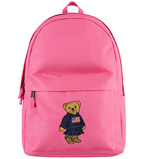 Polo Ralph Lauren Backpack - Lower Pink w. Soft Toy