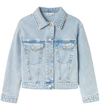 Name It Denim Jacket - Noos - NkfMila - Light Blue Bleached Deni