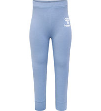 Hummel Leggings - hmlMino - dofnað Gallaefni/Marshmallow