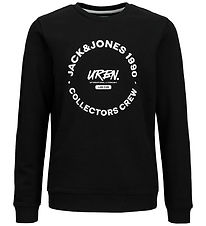 Jack & Jones Sweatshirt - JjSimon - Black