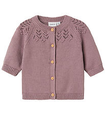 Name It Cardigan - Knitted - NbfBimolly - Elderberry