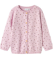 Name It Cardigan - Knitted - NmfBasine - Winsome Orchid