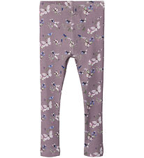 Name It Leggings - NmfBela - Elderberry
