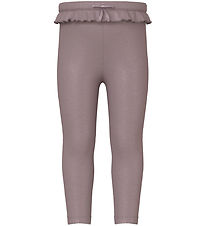 Name It Leggings - Rib - NmfBinnie - Elderberry