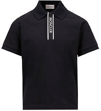 Moncler Polo - Navy w. White