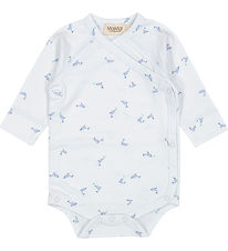 MarMar Wrap Bodysuit L/æ - Modal - Belito - Dolphin