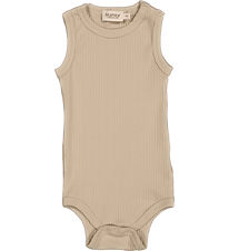 MarMar Bodysuit u/æ - Rib - Modal - Stone Wall