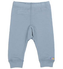 Joha Leggings - Wool - Dusty Blue