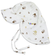 Joha Legionnaire Hat - Off White w. Print