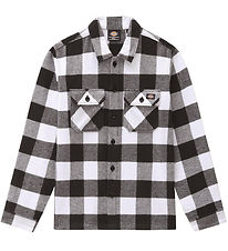 Dickies Hemd - Sacramento - Schwarz/Weiß Kariert