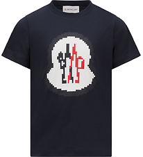 Moncler T-shirt - Navy w. Logo