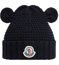 Moncler Beanie - Wool - Navy w. Ears