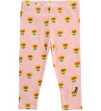 Bobo Choses Leggings - Rib - Sólblómaolía - Ljós Bleikt