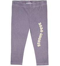 Bobo Choses Leggings - Bylgjur - Dökkblátt Blue