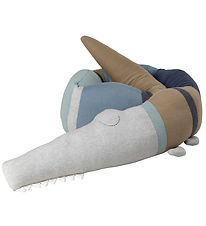Sebra Cushion - Knitted - 190 cm - Sleepy Croc - Dusty Blue Mix