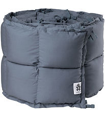 Sebra Bed Bumper - Kapok - 360x26 cm - Forest Lake Blue