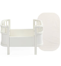 Lit de Poupée av. Matelas Sebra - Classic+ White