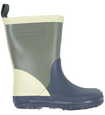 Bundgaard Rubber Boots - Charly High - Blue Multi Print