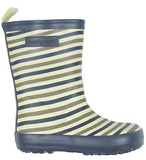 Bundgaard Rubber Boots - Charly High - Oceanic Stripe