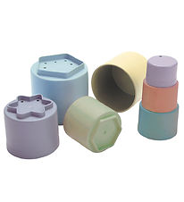 Dantoy Building Buckets - 7 Parts - Multicolour