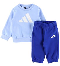 adidas Performance Sweat Set - I BL FL JOG 240 - GLOBLU/White
