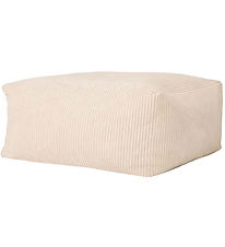 Kids Concept Puff - 85x85x34 cm - Cord - Off-White