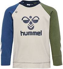 Hummel Blouse - hmlAssym - Black Iris w. Logo