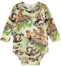 Molo Bodysuit L/æ - Foss - Jungle Cubs