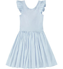 Molo Dress - Rib - Cloudia - Skywriting