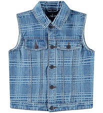 Molo Waistcoat - Denim - Hertha - Washed Check