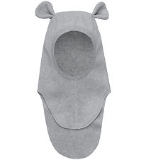 Huttelihut Balaclava - Fleece - Single Layer - Light Grey Melang